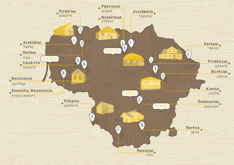 wooden synagogues map
