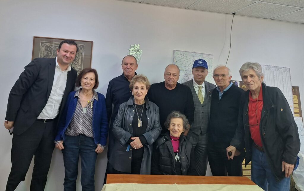 פגישה של שגריר ליטא בישראל עם חברי הנהלת איגוד יוצאי ליטא